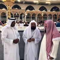 الشيخ السديس يتفقد سير الأعمال والخدمات في المسجد الحرام