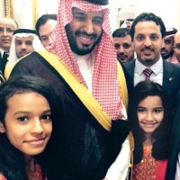 طفلتان سعوديتان بأمريكا تهديان ولي ولي العهد أنشودةً