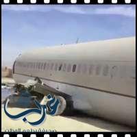 مواطن يوثق طائرة ركاب من نوع “بوينج 737” في تشليح الرياض