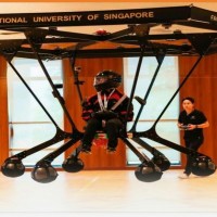 طلبة من جامعة سنغافورة يصممون السيارة الطائرة "Snowstorm"  *