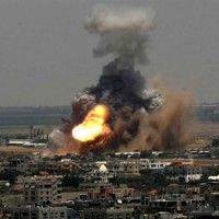 تحليق كثيف لطائرات حربية إسرائيلية في أجواء قطاع غزة