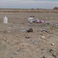 شواطىء عروس البحر تشكو النفايات