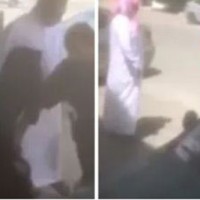 ضبط متسول متنكر بعباءة نسائية أمام أحد المساجد بالمملكة "فيديو:"