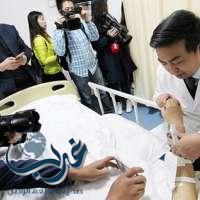صور: بعدما عجز الطب عن علاجها.. صيني يبتكر طريقة لإخراج الحصى من كلى زوجته