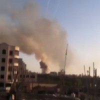 بالفيديو :قوات التحالف تدمر مخزناً للأسلحة تابعة لميليشيات الحوثي والمخلوع صالح