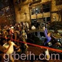 انفجار قوي قرب مصرف في بيروت