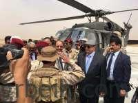 الرئيس هادي ونائبه الفريق"الأحمر" يصلان الى محافظة مأرب في زيارة مفاجئة