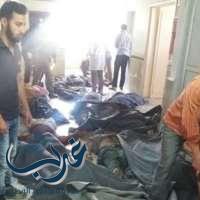 صور.. مجزرة مروعة في إدلب وعدد كبير من الشهداء والجرحى