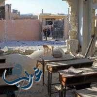 قصف استهدف مدرسة في إدلب ومقتل 22طفلا و6 معلمين