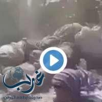 فيديو.. مجزرة مدرسة حاس بإدلب بعد قصف الطيران الروسي