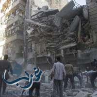 مجزرة دامية في حلب : روسيا تستخدام الصواريخ الارتجاجية الفتاكة
