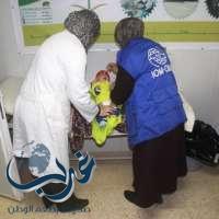 نصرة سوريا تقدم اللقاحات والتطعيمات لـ 184 طفلاً بمخيم الزعتري