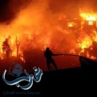 مصر.. حريق يلتهم فندق في العاصمة الإدارية الجديدة