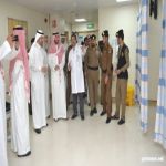 نائب أمير مكة يتفقد مجمع الدوائر الحكومية ومستشفى قوى الأمن بالعاصمة المقدسة