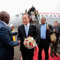 Secretary-General Ban Ki-moon arrives in Burundi in support of UN efforts to resolve political crisis‏