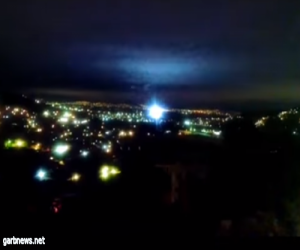 سر ظهور الأضواء الغامضة أثناء زلزال المكسيك (فيديو)