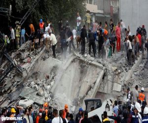 ارتفاع عدد القتلى في زلزال المكسيك إلى 139 شخصا