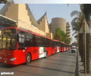 " النقل الجماعي" تُشارك أهالي الرياض فرحتهم بيوم الوطن