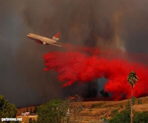 حرائق الغابات في كاليفورنيا في صور