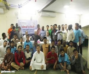 الندوة العالمية تُنظم محاضرة الوسطية في الإسلام للطلاب الجامعيين في مصر