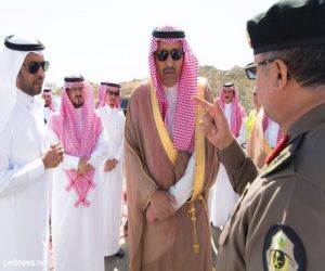 أمير الباحة يشدد على مضاعفة الجهود حيال إنجاز ما تبقى من مشروع الطريق الدائري