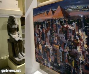 الفن المعاصر يمتزج بالآثار الفرعونية في المتحف المصري