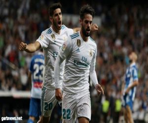 بالفيديو...أهداف مباراة ريال مدريد ولاس بالماس في الليغا 3-0