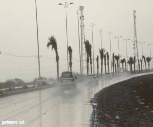 أمطار رعدية على مناطق جازان وعسير والباحة