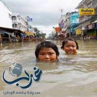 الفيضانات تغمر مناطق في تايلاند