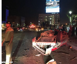 وفاة شخصين وإصابة «3» إثر حادث انقلاب بشمال جدة
