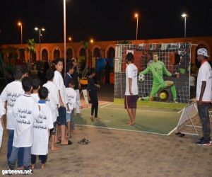 هيئة الرياضة بجازان تنفذ بنجاح برنامج الملتقى الرياضي الشبابي المفتوح بمحافظة صبيا .