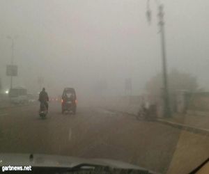 شبورة مائية تغطى سماء القاهرة الكبرى.. والمرور يحذر من السرعة
