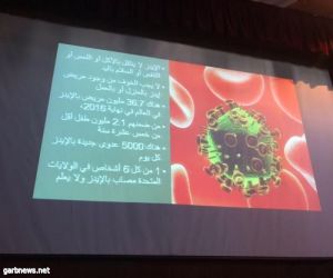 الشؤون الصحية بتعليم الرياض تشارك في اليوم العالمي للإيدز