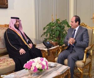 الرئيس المصري يستقبل معالي تركي آل الشيخ