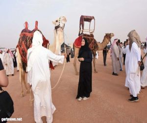 نساء البدو استلهمن "زغرودة الفرح" من الإبل