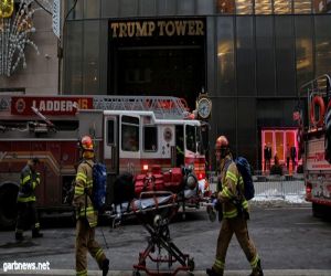 إصابة شخصين في حريق برج "ترامب" بنيويورك