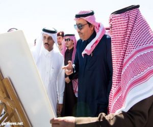 أمير منطقة الباحة يدشن مشروع جسر التقاطع رقم  ٣  بالطريق الدائرى