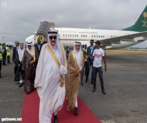الأمير منصور بن متعب يصل إلى جمهورية ليبيريا