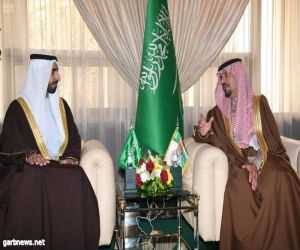 وزير الحرس الوطني يستقبل سفير دولة الإمارات لدى المملكة
