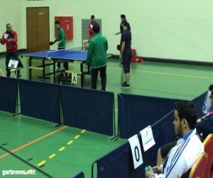 انطلاق بطولة كرة الطاولة ضمن بطولة الاتحاد الرياضي للجامعات السعودية التجمع الرابع