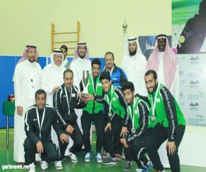 جامعة الامام عبدالرحمن بن فيصل تتوج ببطولة الاتحاد الرياضي للجامعات لكرة الطاولة