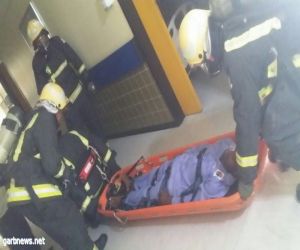 مستشفى فرسان العام ينفذ فرضية حريق وهمية