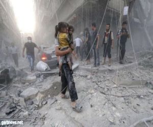 المرصد السوري : 800 قتيل جراء قصف النظام على الغوطة