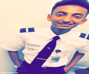 عبدالمنعم عريشي يحصل على الرخصة الأولى في الطيران المدني