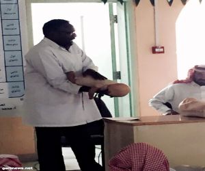 مستشفى نفي العام يبدأ برنامج الإسعافات الأولية في مدارس القطاع الصحي بنفي