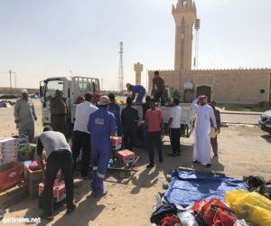 بلدية محافظة بقيق تصادر (9000) قطعة ملابس