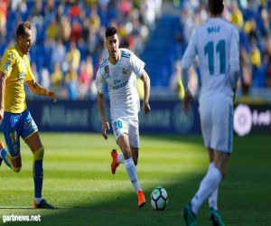 مدريد يتغلب على لاس بالماس بثلاثية