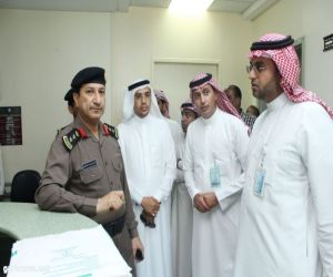 مستشفى الملك فهد المركزي وشرطة جازان يبحثون سبل التعاون المشترك
