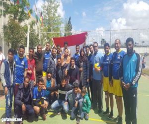 اليمن يحصد بطولة كرة الطائرة في دوري الطلاب بالمغرب