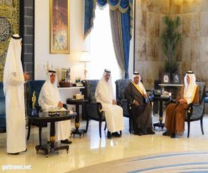 الأمير خالد الفيصل يستقبل الفائزين من تعليم جدة بجائزة التميز